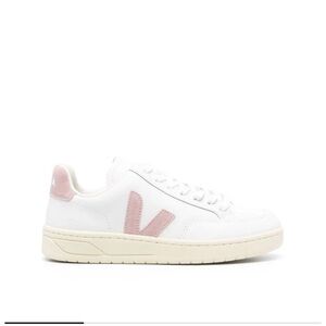 Pink and red Veja sneakers